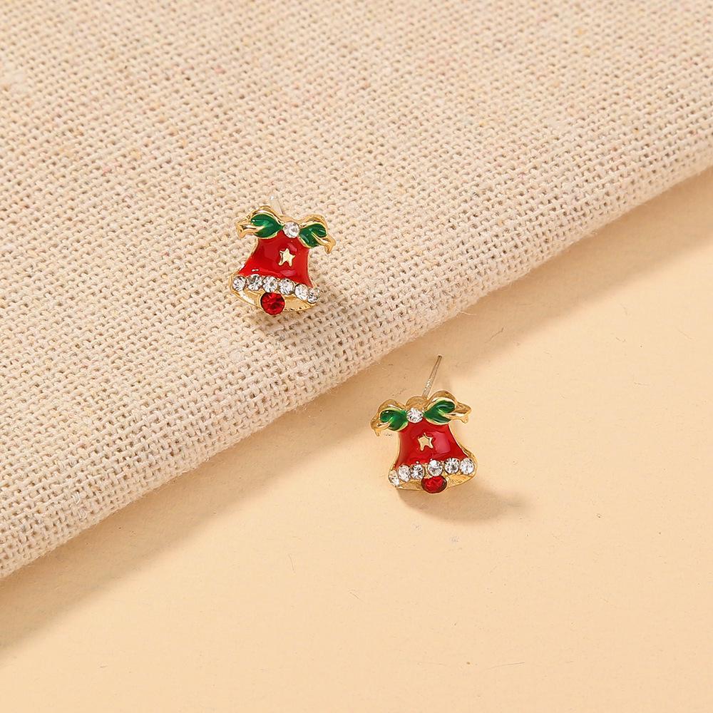 European & American Christmas Series Cute Stud Earrings - Popular and Stylish Jewelry