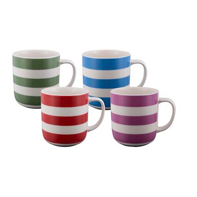 Bundanoon Naut Stripes Klassisk Mugg (Set om 4)