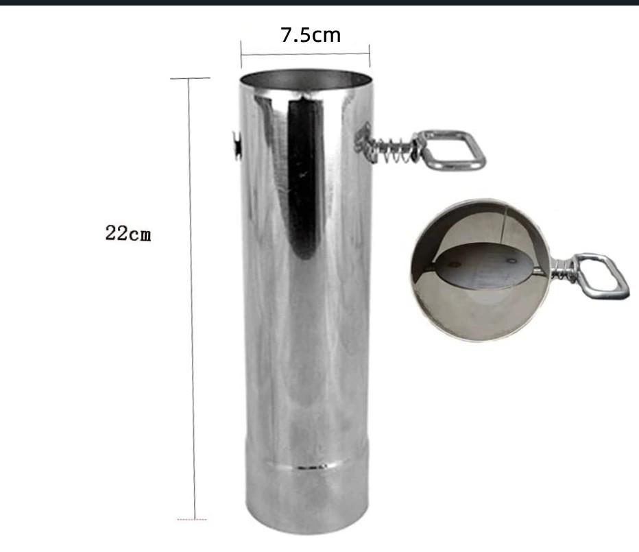 Stainless Steel Outdoor Wood Stove Chimney Elbow for Ventilation and Heating