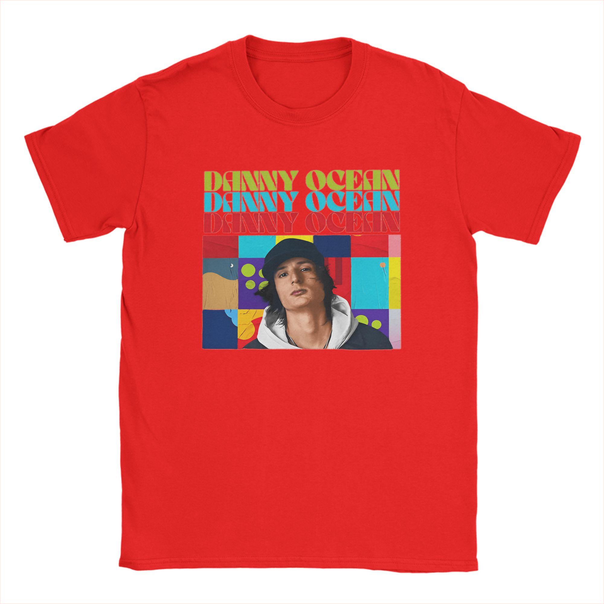 

Singer Dannys Ocean Harajuku Album TShirt for Unisex Fun Pure Cotton Tee Shirt Crewneck Short Sleeve T Shirts Gift Idea Clothing S