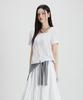 MIXXO Square Neck Pintuck Blouse