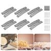 6pcs Slab Clamping Dogs for Woodworking Tools Pinch Dogs Router Sled Flattening Slabs and Benches Dog Hold Down Clamps