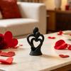 Hugging Couple Statue, 3D Printed Romantic Lover Figurine for Bedroom, Desk, TV Stand, Home Decor, Wedding Valentine's Day Gift for Wife, Husband