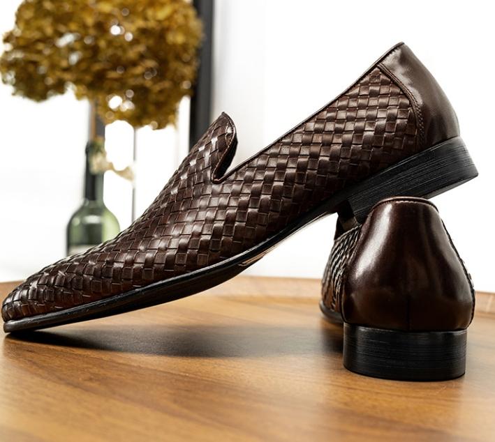 Men Shoes Luxury  Italian Shoes For Men Brand Moccasin Leather Casual Driving Oxfords Shoes Men Loafers Moccasins
