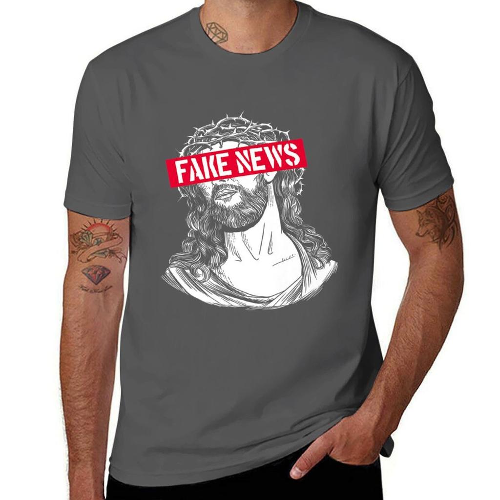 Blackcraft Antichristian Fake News Funny Jesus Atheist Tshirt Active Wear Sports Tshirt For Unisex