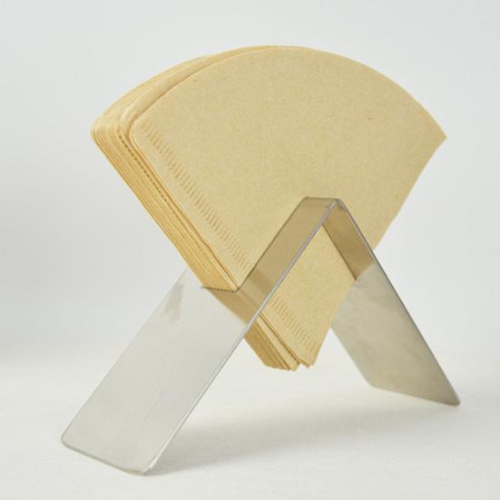 Filter Paper Holder Broken Resistant Large Capacity Waterproof Coffee Filter Paper Storage Rack for Café