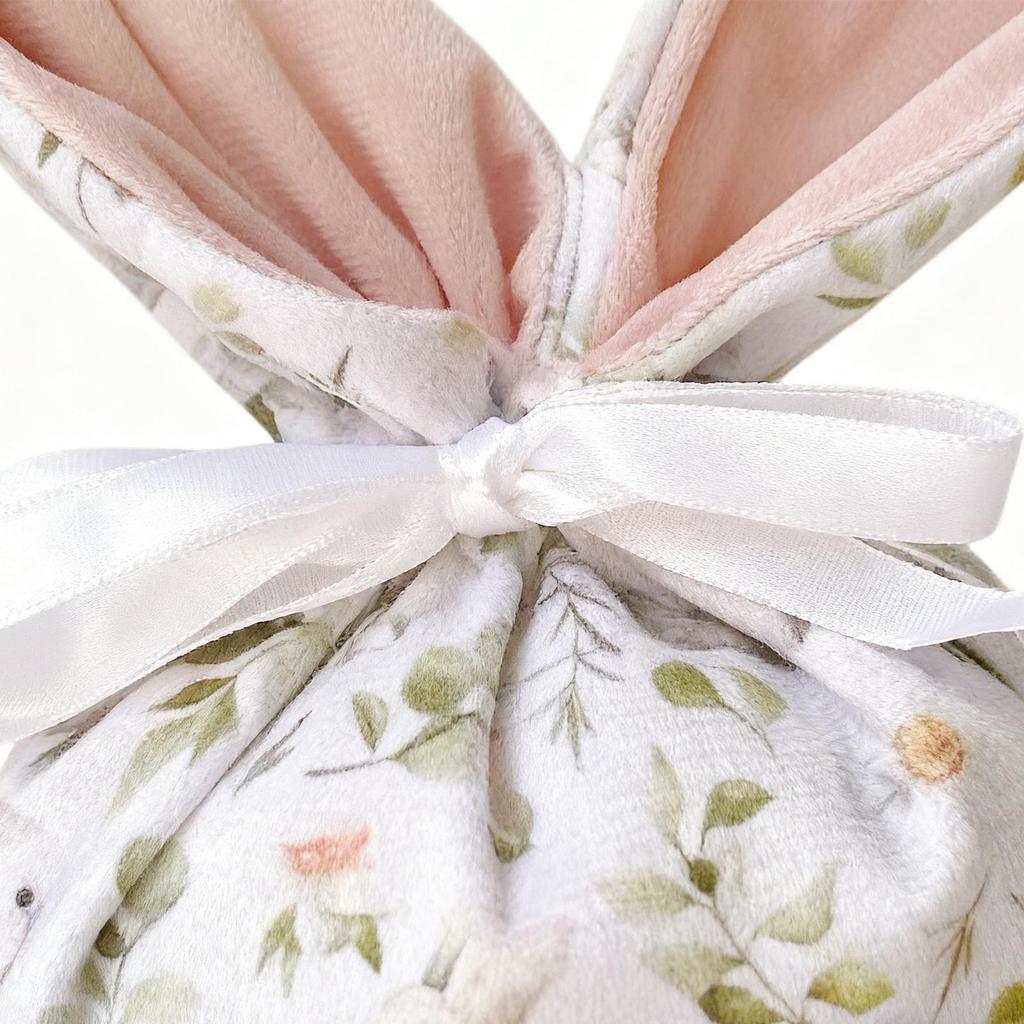 Easter Candy Bags 10 Pieces Bunny Ear Drawstring Treat Bags Goody Favor Bags for Party Holiday Birthday Easter Egg Hunt Supplies