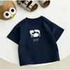 Children's Crew-neck Cotton T-shirt - Spring/Summer Boys/Girls Soft and Comfortable Casual Top