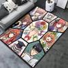 Alfombra Alfombrilla de Los Quintillizos Esenciales Para Sala de Estar Dormitorio Hogar Decoración de Sofá Niños Juego Alfombrilla Antideslizante para el Suelo