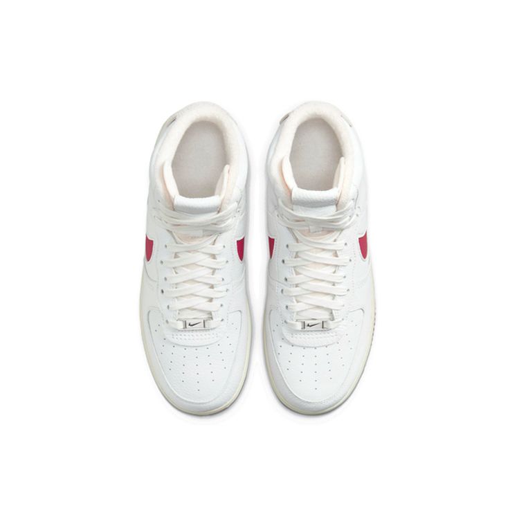 Nike Air Force 1 High Sculpt White Gym Красные женские кроссовки Summit-White — фото 4