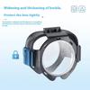 Upgrade Anti-fogging Lens Guard for Insta360 X5 Snap-on Optical Glass Lens Protective Anti-Scratch Cover for Insta 360 X5 Camera