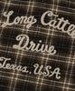 AVIREX Long Sleeve Check Shirt / 7836220011 Brown