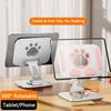 Cat Paw Tablet Holder 360° Rotation Tablet Phone Bracket Rotating Tablet Stand Universal