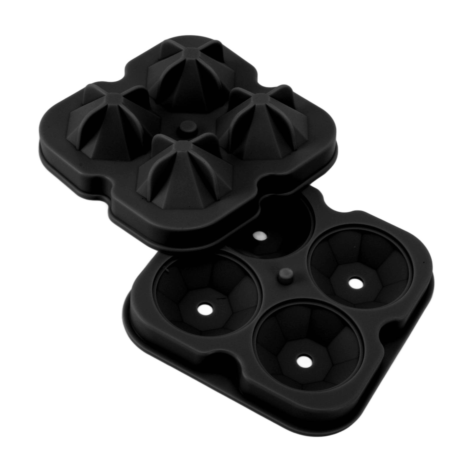 4 Hole   Shaped   Mold Silicone   Trays for Cake Molds   Chocolate