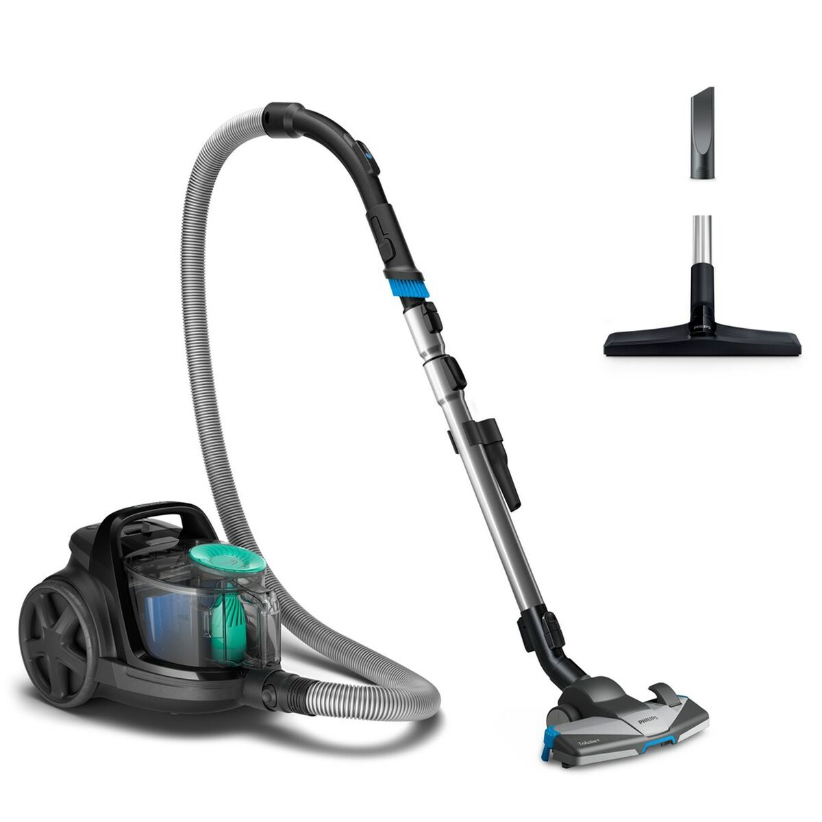Philips Schwarz Fc9550/09 Powerpro Active, Staubsauger, - Bild 2