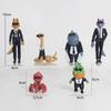 6Pc/Set Anime Movie The Bad Guys Cartoon Figure Pvc Anime Action Figures Model Collection Decoration Toy Doll Kid Christmas Gift