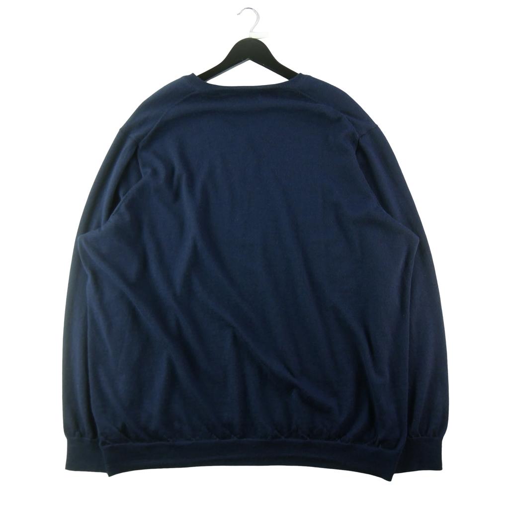 Seconde vie - Pull Homme en laine Marine - Excellent état