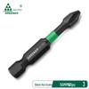 "Green Forest High-Impact Magnetic Cross Hand Drill Set with German-Imported Screwdriver Bits"