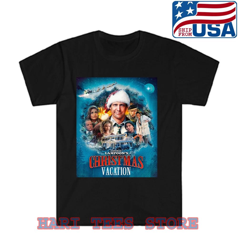 National Lampoon s Christmas Vacation Men s Black Size S to 5XL S