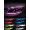 1 Pair Reflective Car Headlight Eyebrow Stickers