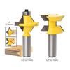 Large Lock Miter Router Bit 120Degree Shank Tenon Cutter Woodworking CarvingTool