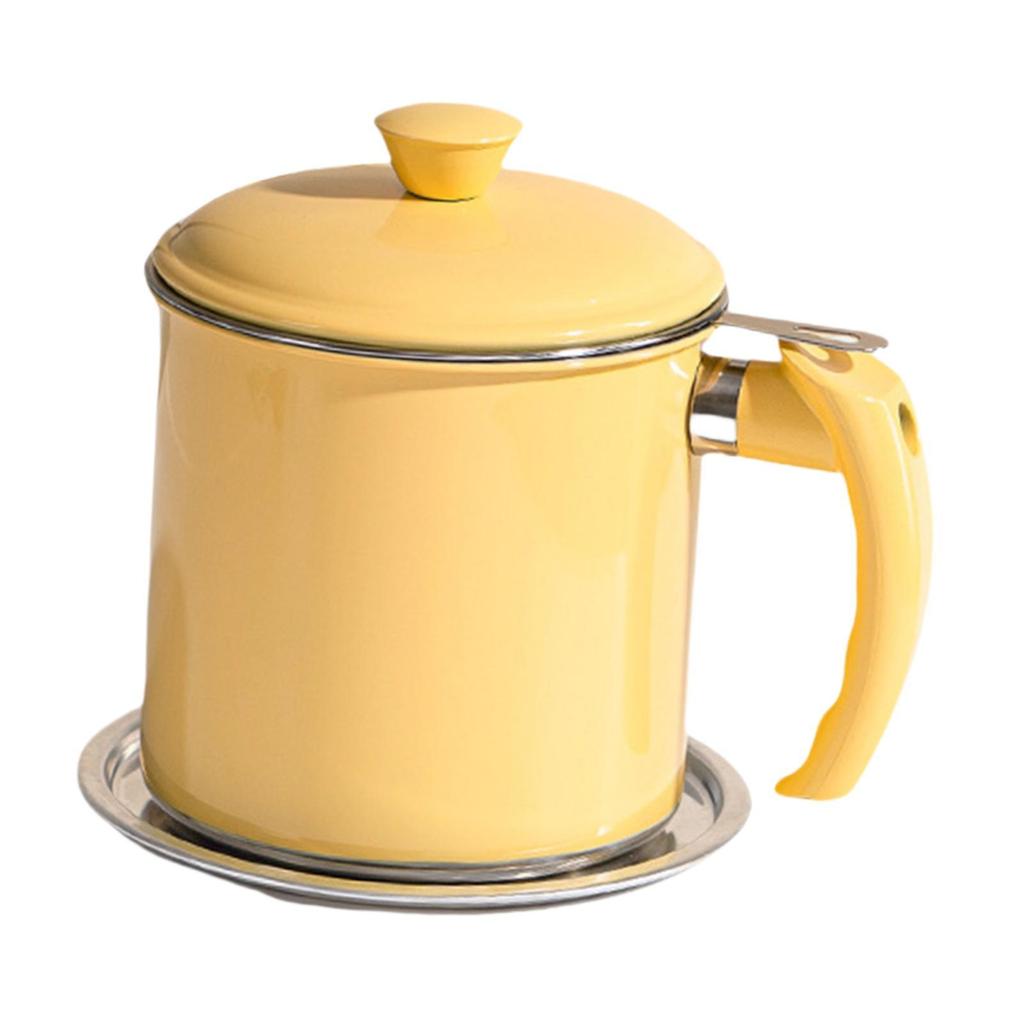 Nádoba na filtrování oleje Sítko na tuk 1400ml Kuchyňská filtrační nádoba se sítkem Nádoba na olej Všestranná nádoba na filtrování oleje pro domácnost