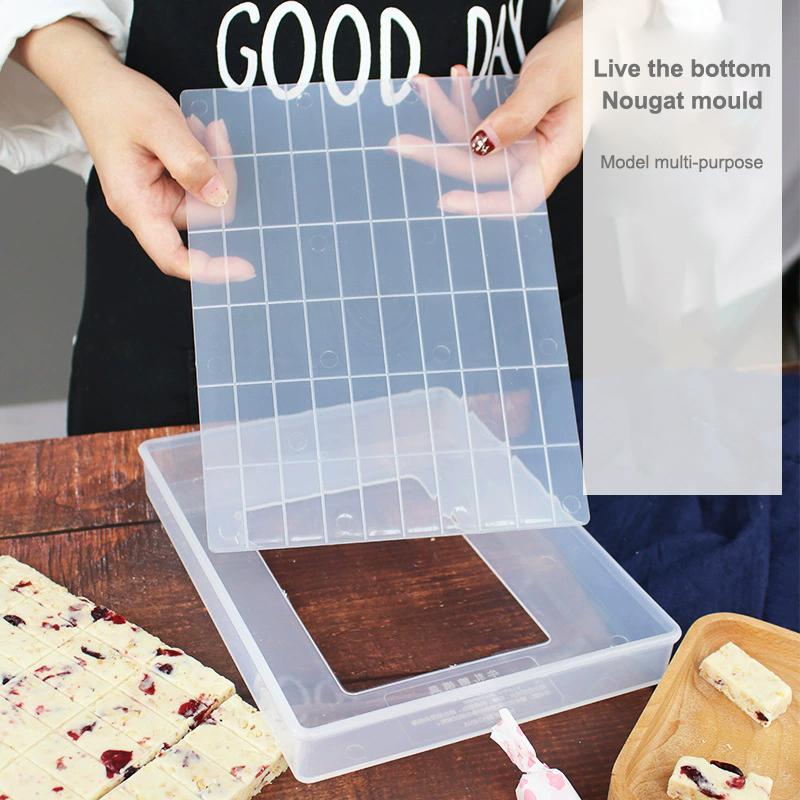 Sada nářadí na nugát Pečicí formy Cukrářské Opakovaně použitelné Snadné DIY Kuchyně Obdélníkové formy na dorty Potravinářské Nugátová pečicí deska