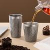 Shangqi Vintage 304 Stainless Steel Double-Layer Coffee & Water Cup