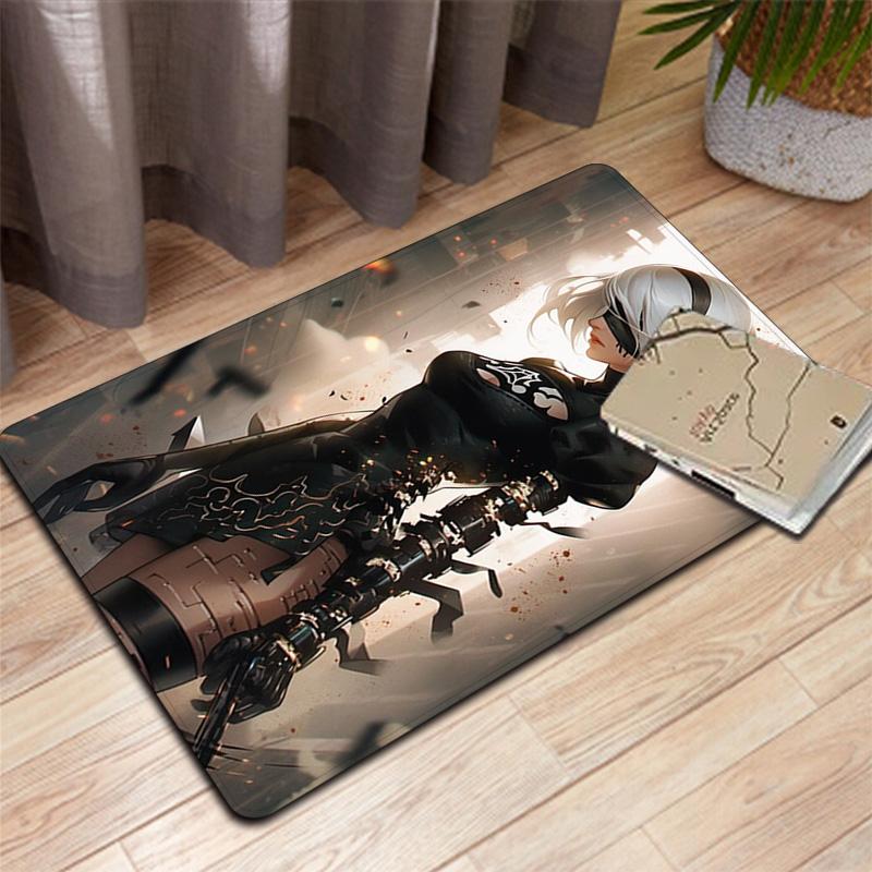 Popular Female Character Rug Floor Mat for Living Room or Bedroom Soft and Comfortable Carpet a Gift for Birthday and Holiday.MFF0918150