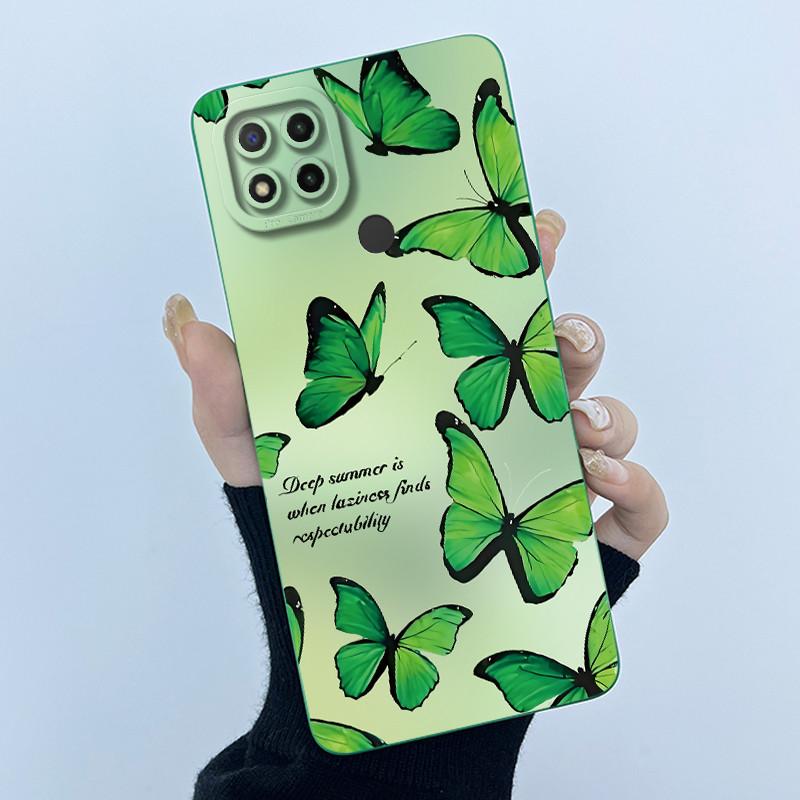 Fashion Simplicity Phone Case For Xiaomi Redmi 9C NFC Soft Liquid Silicone Fundas Redmi9C Redmi 9 C Camera Protection Cover Case