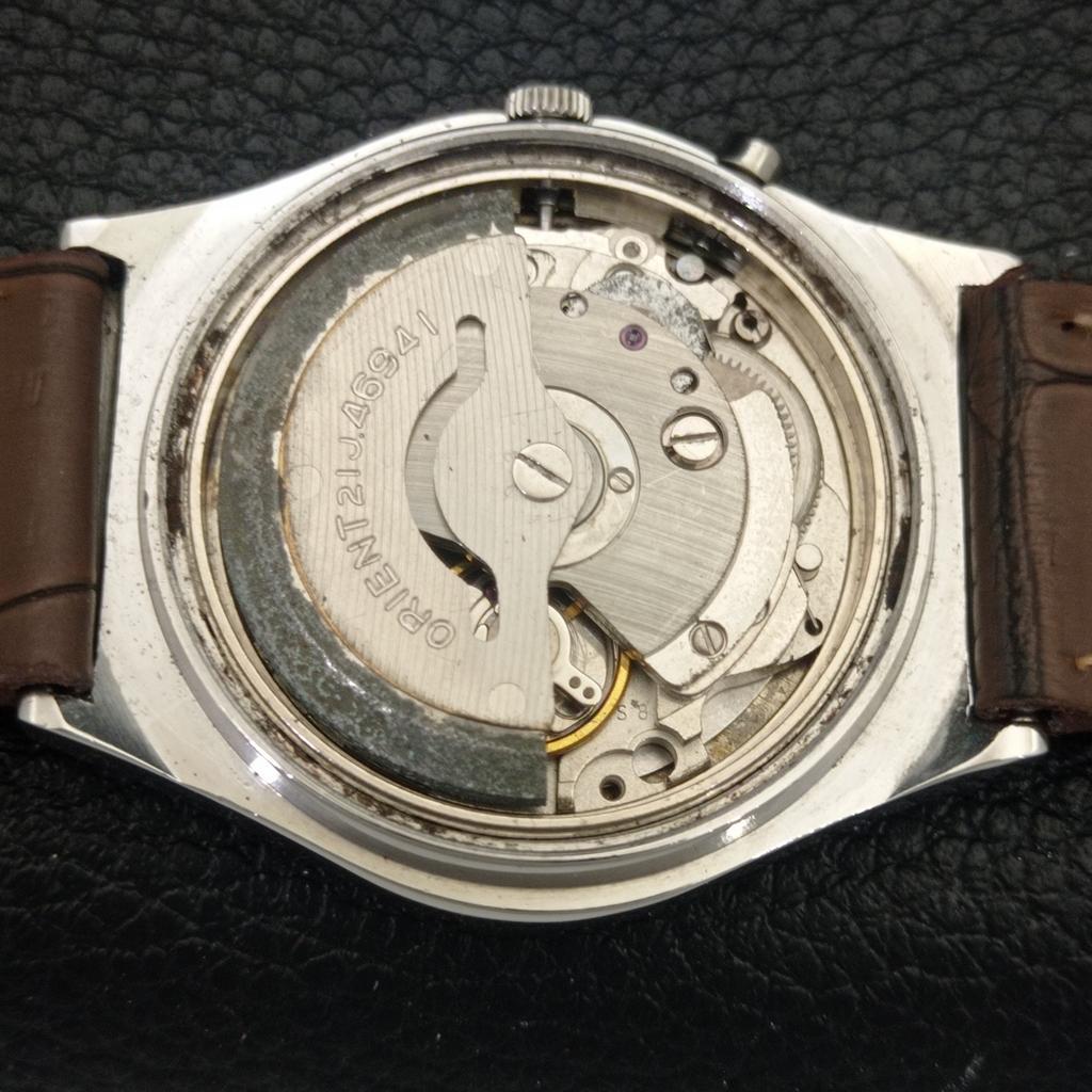 Orient CRYSTAL AUTOMATIC 46941 JAPAN MENS VINTAGE ORIGINAL DIAL WATCH A703467-1 R213c-a703467