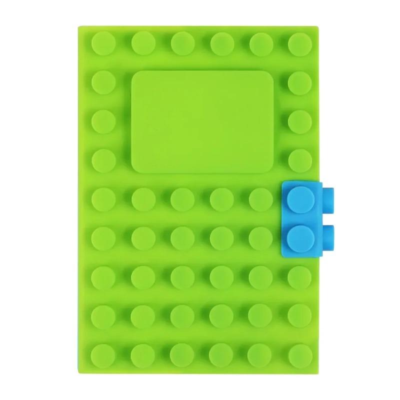 

Творческие забавные цветные строительные блоки в мягкой силиконовой оболочке блокнот милые канцелярские принадлежности для студентов журналы книга офисные принадлежности