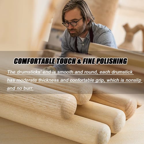 WOGOD 5A Maple Drumsticks (2 Pairs)