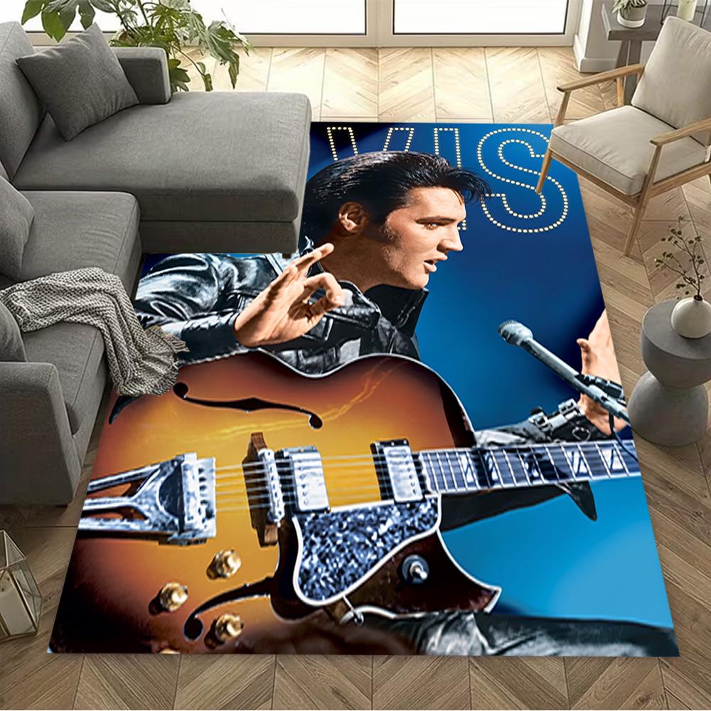 Elvis Presley's Legacy Floor Mat Suitable for Kitchen Game Room Decorate room Study room Antislip Carpet Decorate Offices