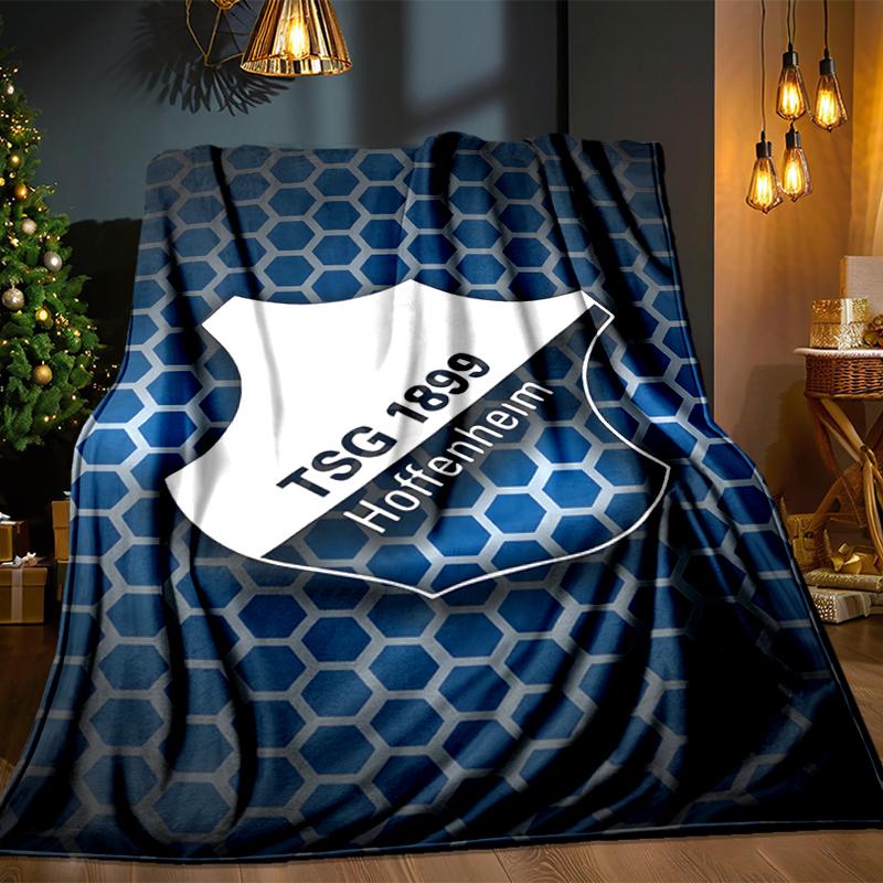 Hoffen-heim Crest Blanket Lightweight Ideal Bedding Blanket Perfect for Travel, Camping, Living Rooms, Offices, Sofas, Fan Christmas gift