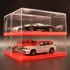 Acrylic Display Case Fit for 1:64 Mini Size Dust Proof Clear Box Cabinet 1/64 Action Figures Display Box Educational Kid Boys X1