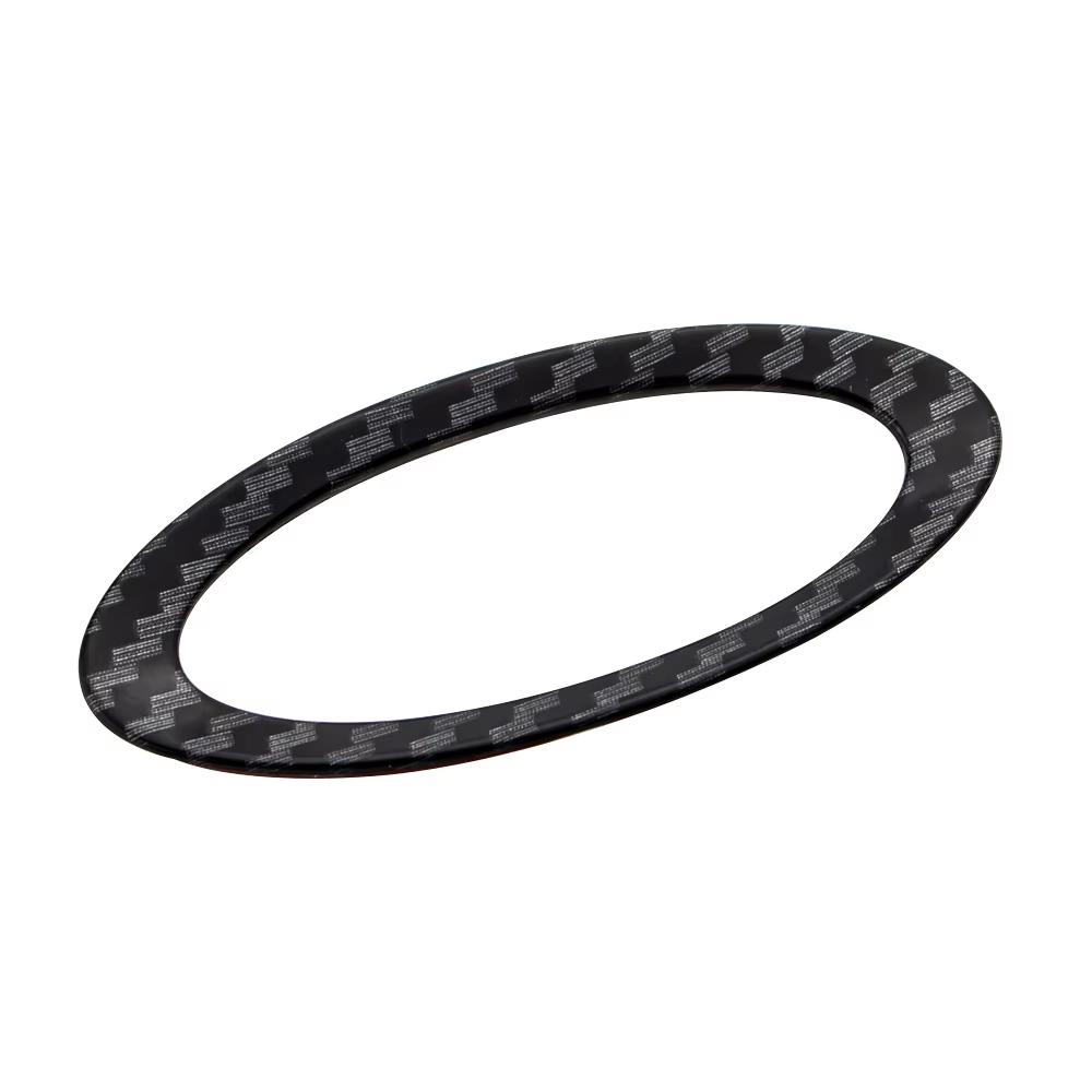 

ABS Carbon Fiber Car Steering Wheel Decoration Trim Sequins Sticker for Ford Focus 3 MK3 2014 2015 2016 2017 Accessorie