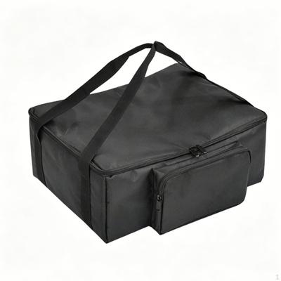 Portable Printer Carrying Bag Oxford Material Padded Black