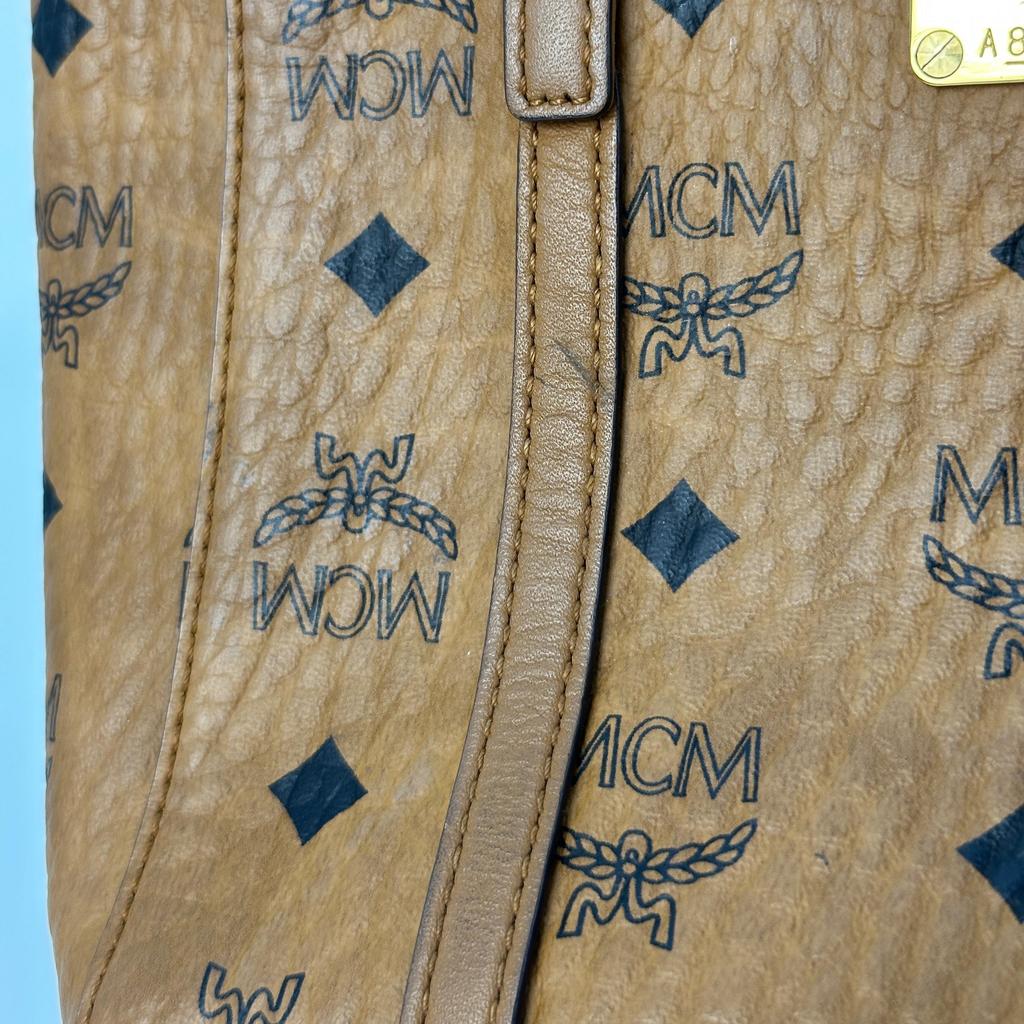 [Pre-Owned] Toni Classic Monogram Print Tote Crossbody Shopping Bag - Good #NC2OR2