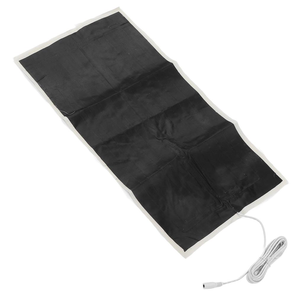 Termoforo Cuscino Riscaldante Elettrico 60x30cm DC 12V Connettore Femmina 5521 per Casa Sonno
