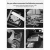 2025 New Car Seat Back Storage Organizer Bag Universal Multifunction Storage Box Stowing Tidying Pocket Auto Styling Nappa