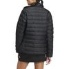 adidas 630 Padded Solid Color Stand Collar Zipper Casual Jacket Women Jacket Black HZ6031