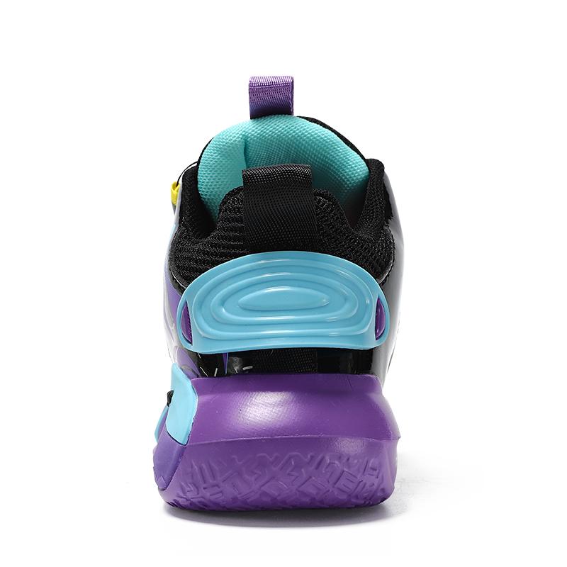 New Lightweight Children Basketball Shoes Swivel Buckle Boys Sports Shoes Breathable Running Trainers Outdoor Kids Tennis Shoes