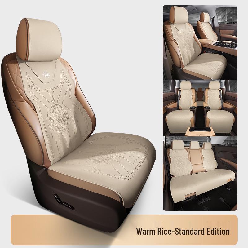 Buick LaCrosse & GL8 Suede Car Seat Cushion - All Seasons Saddle Design