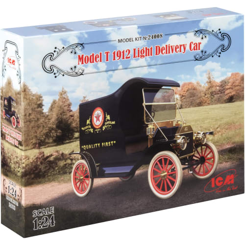 

ICM 1/24 Scale Model T Ford 1912 Light Delivery Plastic Model 24008