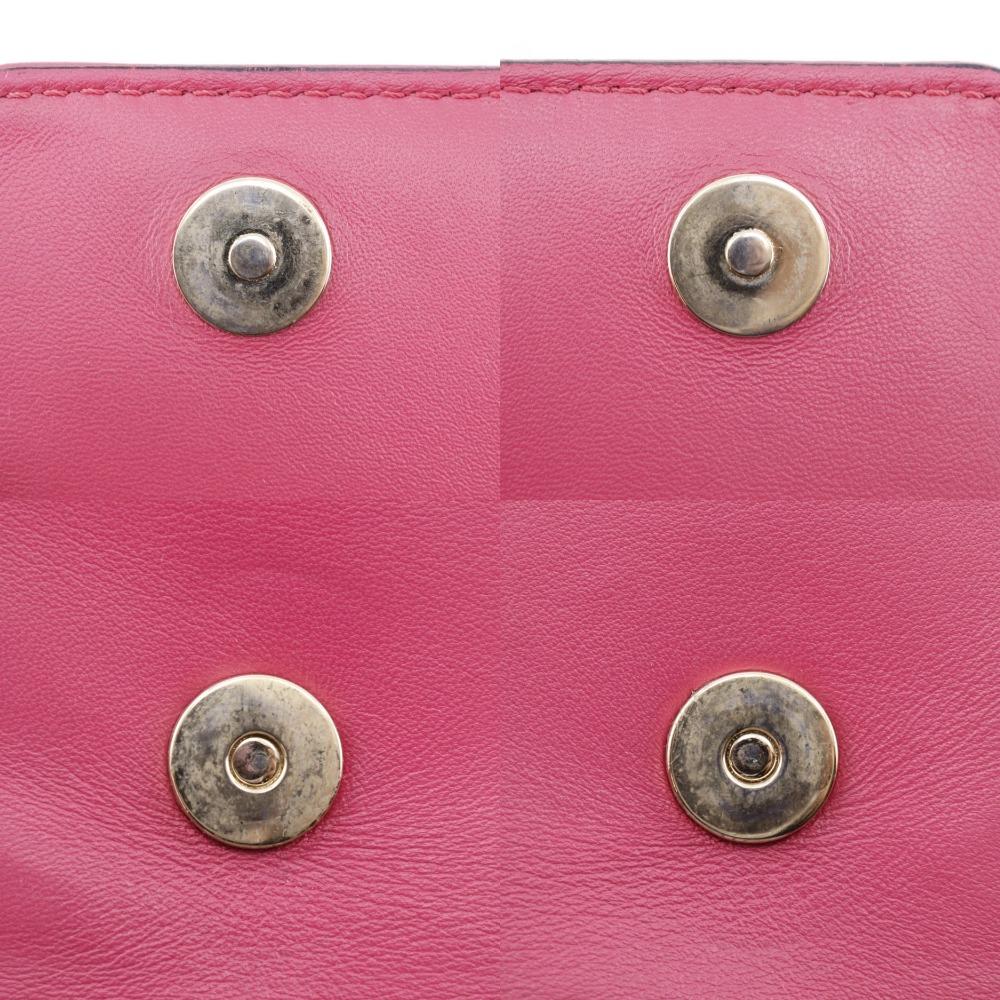 Valentino VaVaVoom Shoulder Bag Rock studs ChainShoulder pink lambskin Women Used