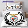 S.L. Set Copripiumino Trapuntato Benfica Copripiumino Federa Decorazione per la Casa Regalo di Compleanno (1 * copripiumino + 2 * federa, senza nucleo)
