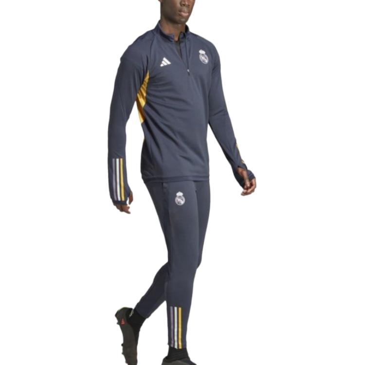 Adidas Vintage Sport Tapered Pants With Three Stripe Print Men Pants Legendary-Ink-Blue IB0876