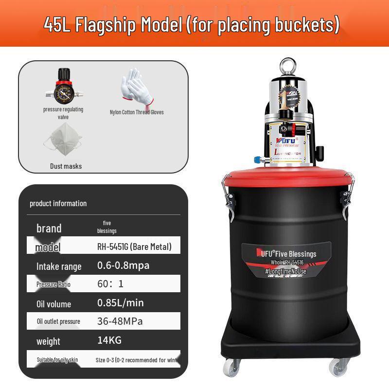 Fully Automatic Pneumatic High-Pressure Grease Injector and Buttering Tool (New Model)