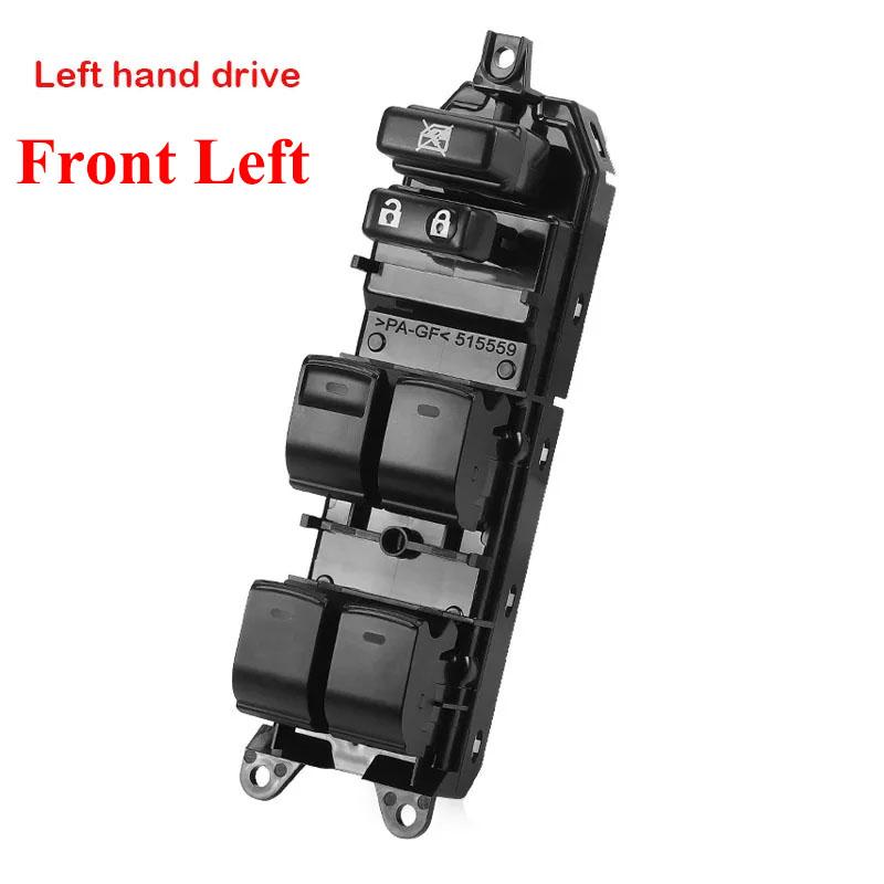 84040-33100 Window Control Left Right Switch Power Window Switch For Toyota Camry Crown LAND CRUISER PRIUS Vellfire 2008-2015 LHD Front Left